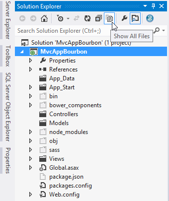 Show All Files – MvcAppBourbon