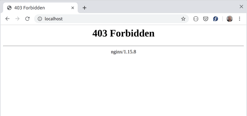 nginx 403